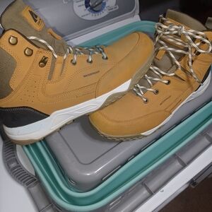 Ozark Trail Tan and Black Men's Boots